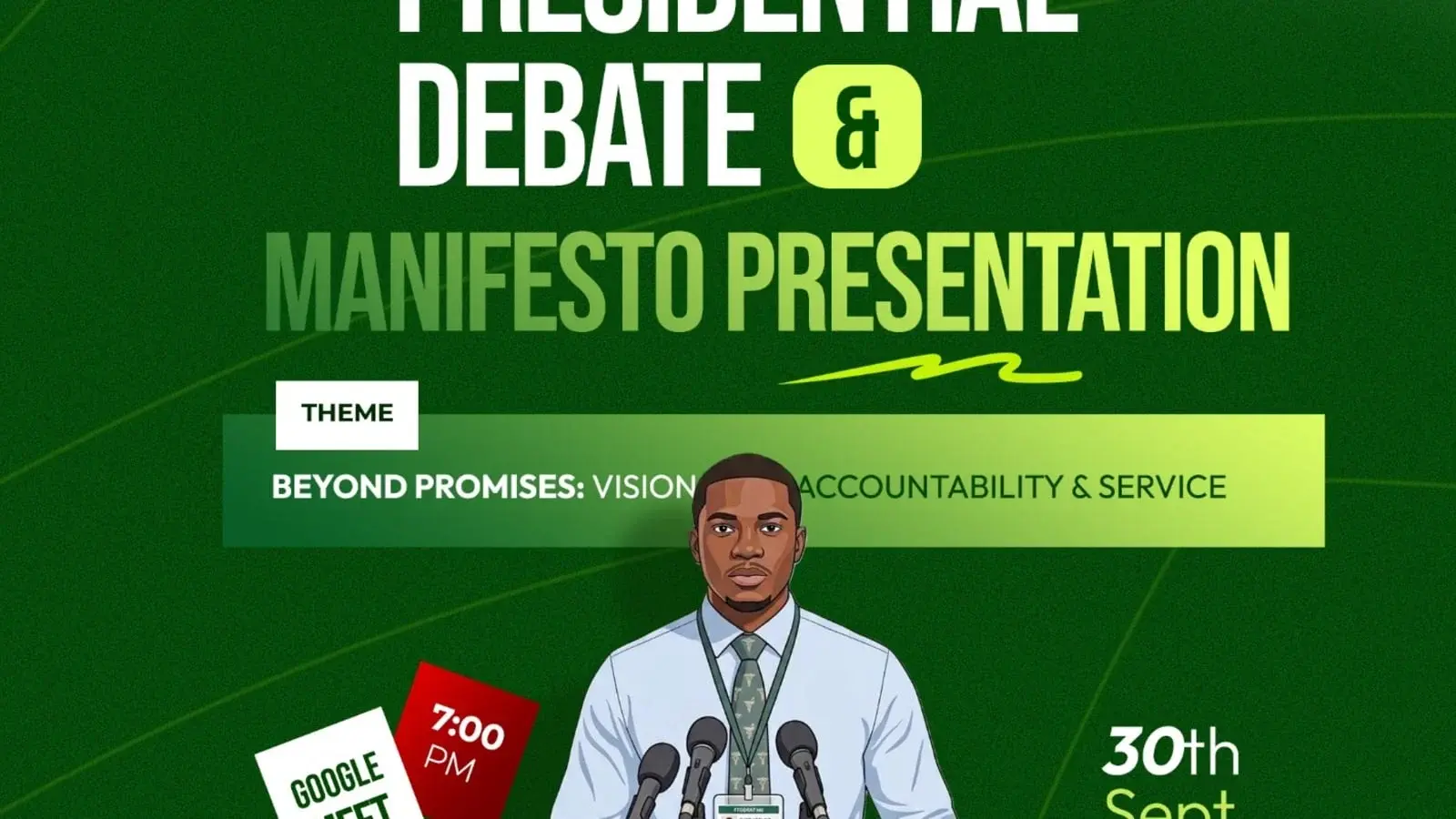 PANS PRESIDENTIAL DEBATE AND MANIFESTO